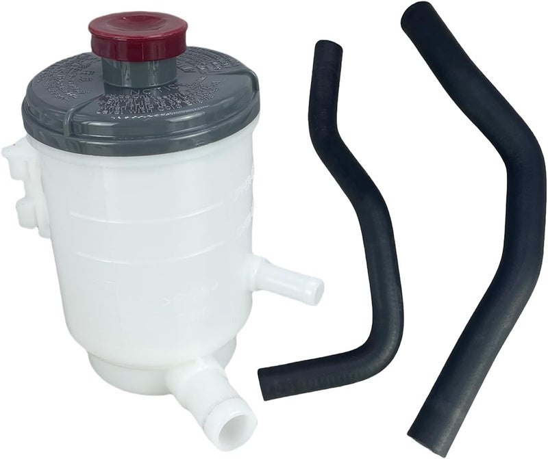 WHEELZEN Power Steering Reservoir Tank with Suction & Return Hose Fit for 2008-2012 Honda Accord L4 2.4L Replace 53701-TA0-A01 53701TA0A01 - Image 1